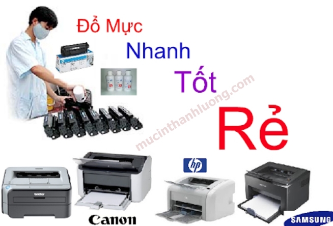 nạp mực máy in M506n Tận Nơi