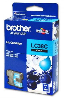 Mực in Brother LC-38 Cyan Ink Cartridge