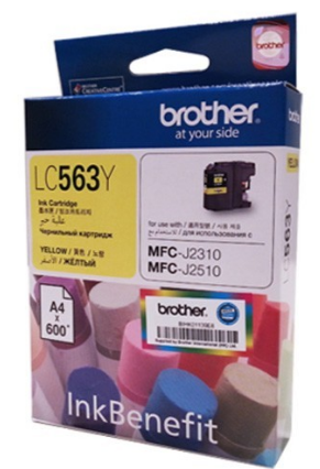 Mực in Brother LC-563 Yellow Ink Cartridge (LC-563Y)