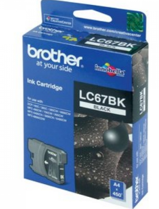 Mực in Brother LC 67 Black Ink Cartridge (LC-67BK)