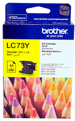 Mực in Brother LC-73 Yellow Ink Cartridge (LC-73Y)