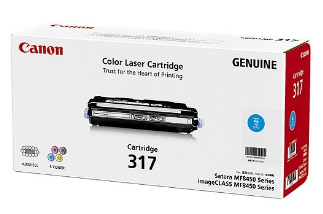 Mực in Canon 317 Cyan Laser Toner Cartridge