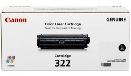 Mực in Canon 322 Black Laser Toner Cartridge