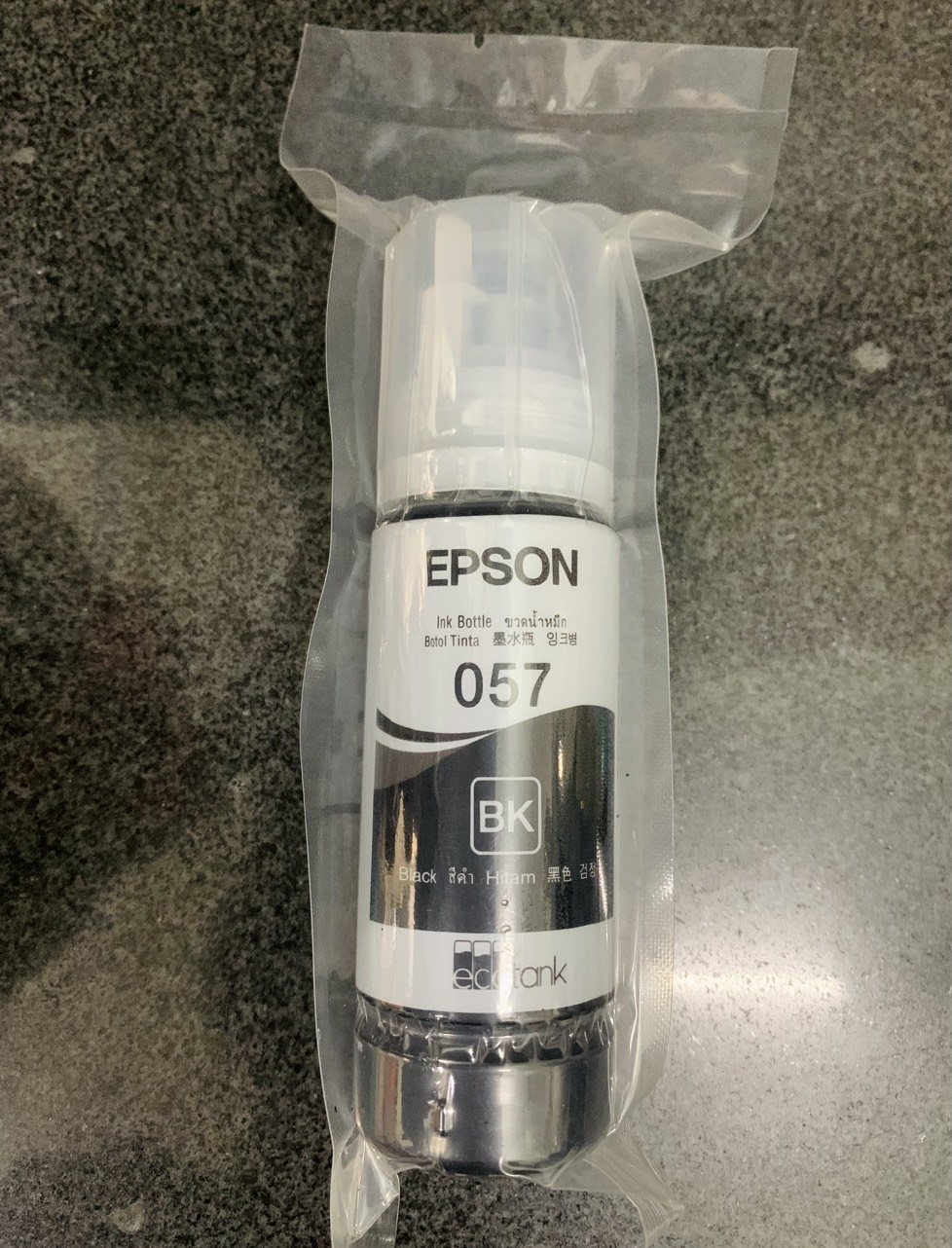 Mực in Epson 057 Black ink Bottle (C13T09D100)