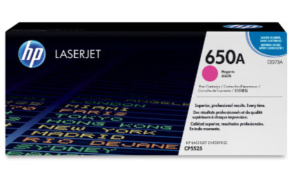 Mực in HP 650A Magenta LaserJet Toner Cartridge (CE273A)