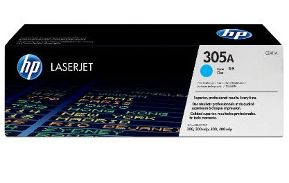 Mực in HP 305A Cyan LaserJet Toner Cartridge (CE411A)